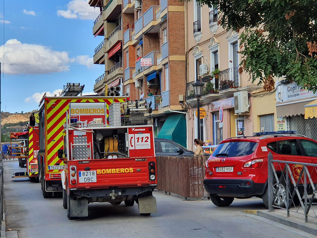 Bomberos de Guadix (Granada), en imagen de archivo (AYUNTAMIENTO DE GUADIX)