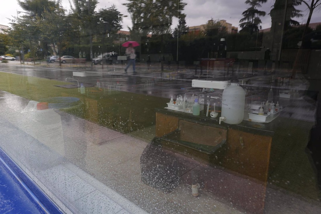 Alerta naranja por lluvias en la ciudad de Granada (ÁLEX CÁMARA-EUROPA PRESS)