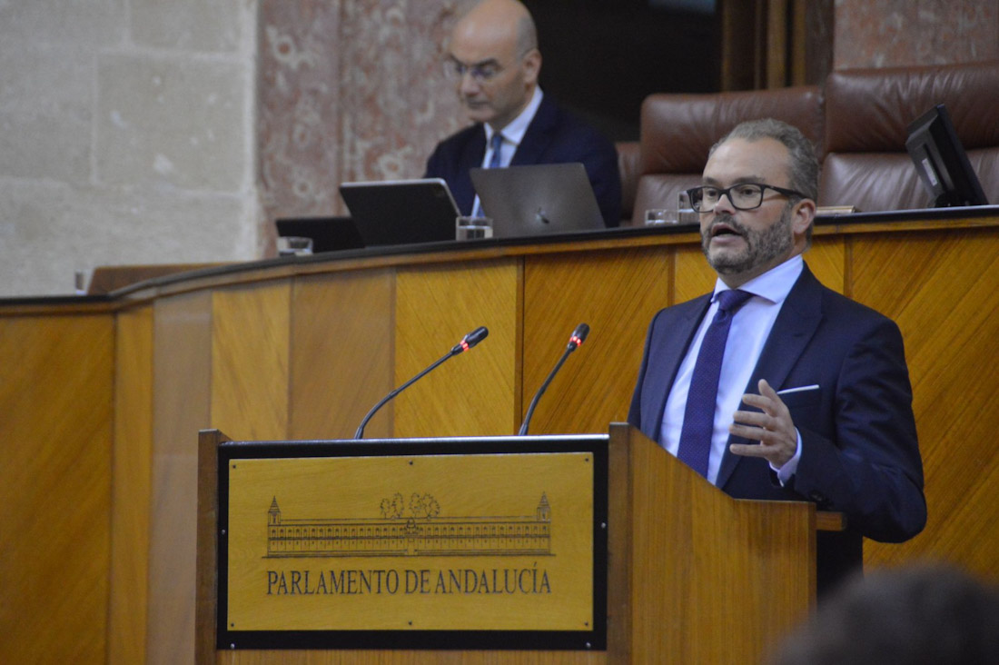 El parlamentario andaluz del PP, Mariano García (PP)