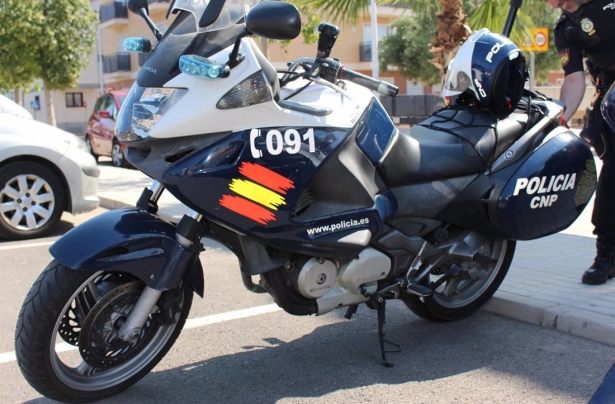 Moto de la Policía Nacional (POLICÍA NACIONAL)