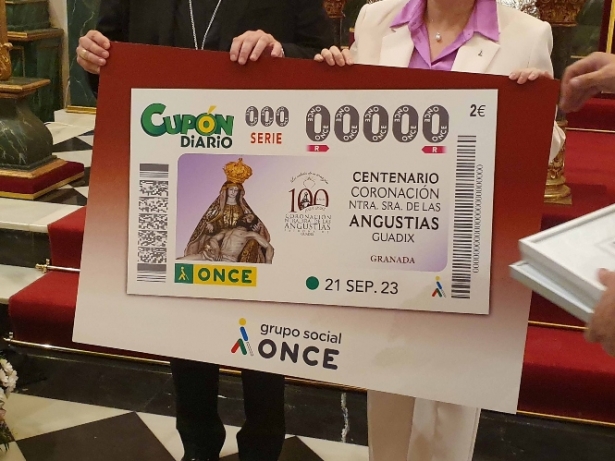 Cupon de la Once (AYTO. GUADIX( ARCHIVO)