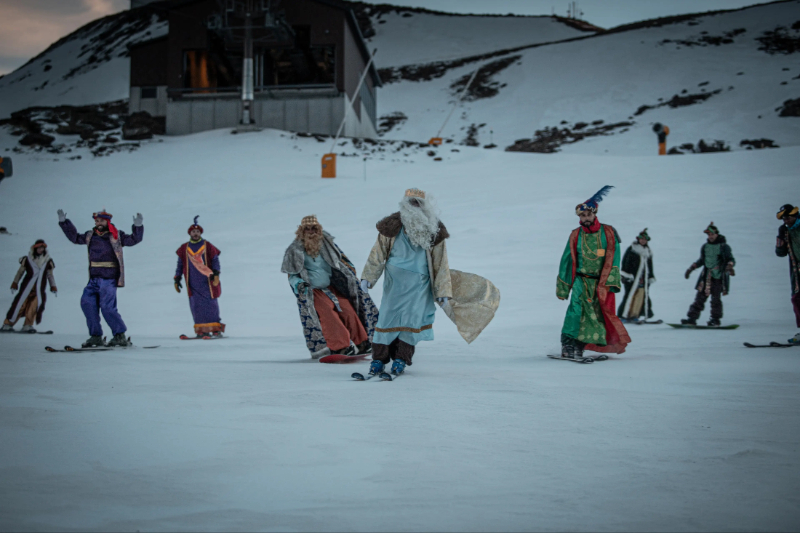Los Reyes Magos en Sierra Nevada (CETURSA)
