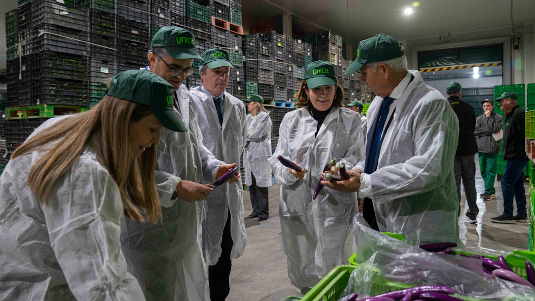 Visita a cooperativa el Grupo (FAECA)