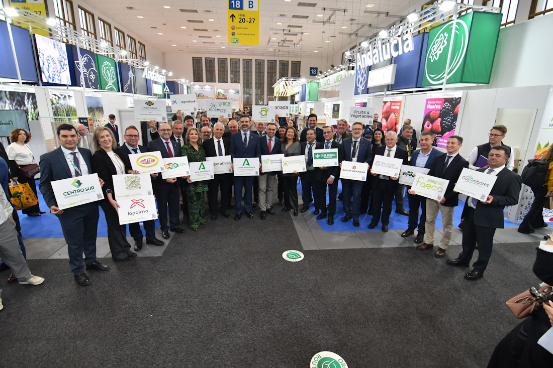 Cooperativas granadinas en Fruit Logística (FAECA)