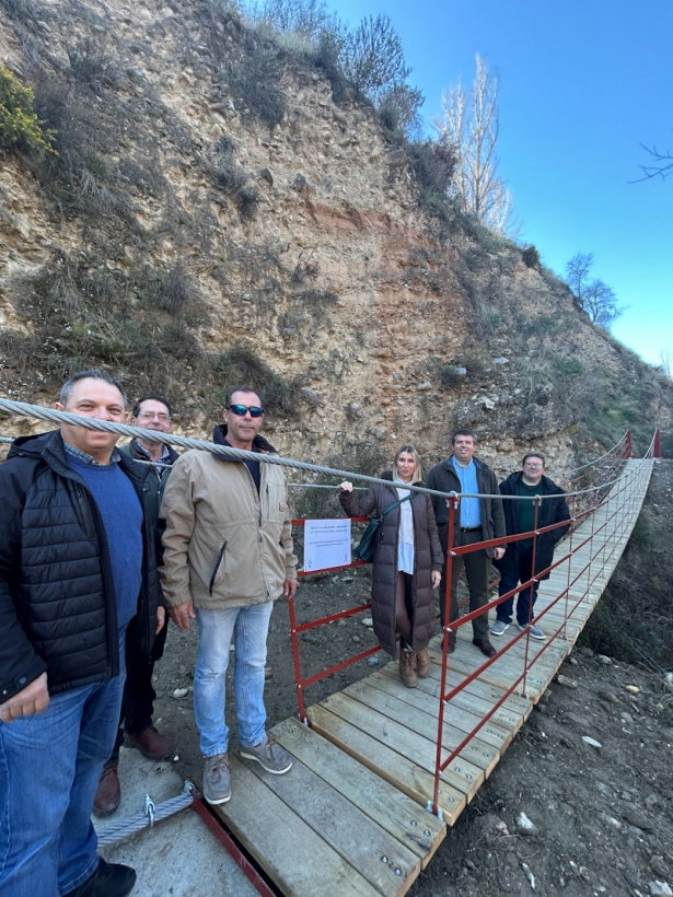 Inauguración de la nueva pasarela peatonal (AYTO. MONACHIL) Inauguración de la nueva pasarela peatonal (AYTO. MONACHIL)