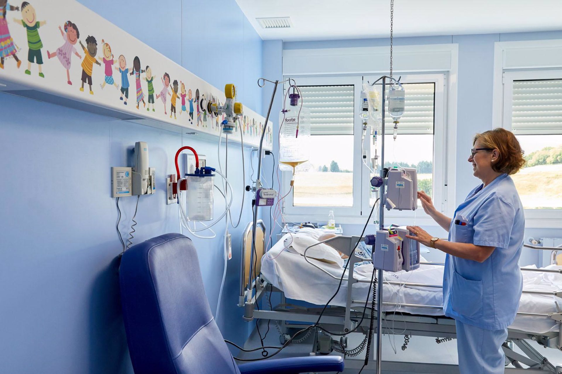 Imagen de archivo de un área para afectados por cáncer infantil (OSAKIDETZA)