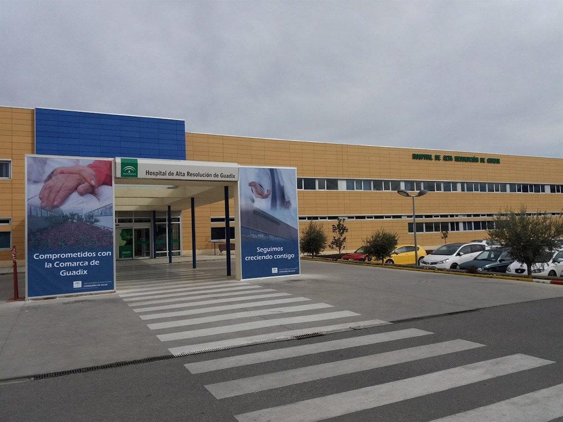Hospital de Alta Resolución de Guadix, en imagen de archivo (JUNTA)