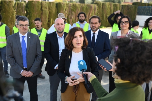 Rocío Blanco atiende a los medios(JUNTA) Rocío Blanco atiende a los medios(JUNTA)
