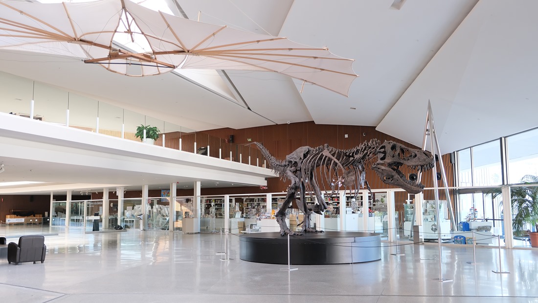 T-Rex llega al Parque de las Ciencias para celebrar el 28F (PARQUE DE LAS CIENCIAS)
