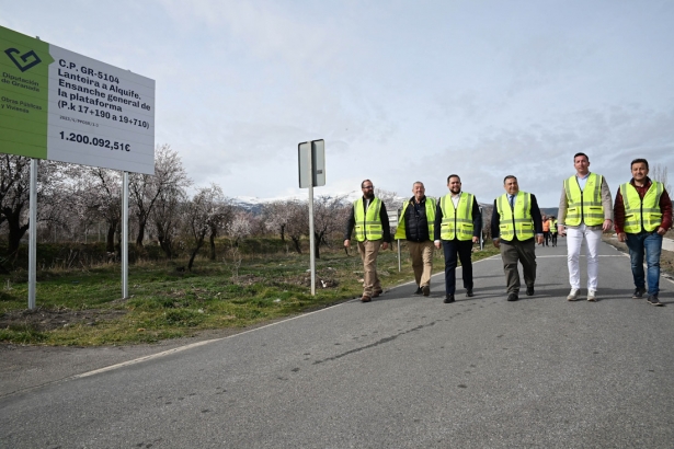 Imagen de la visita a la carretera (DIPGRA)