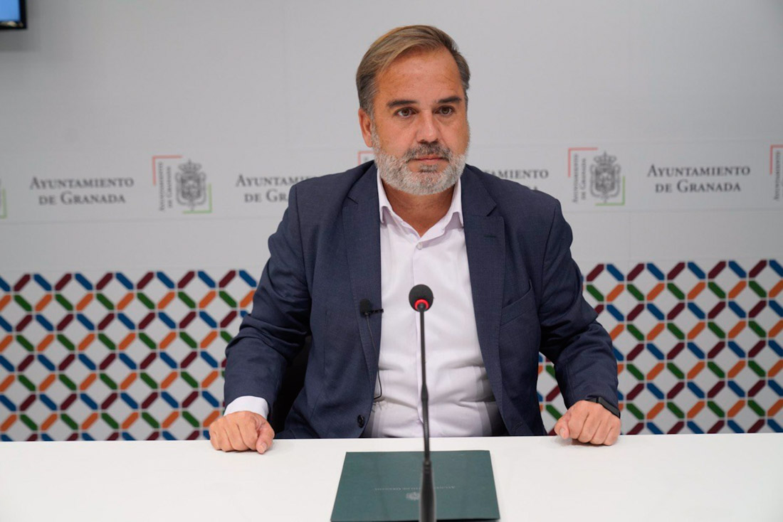 El concejal socialista en Granada , Jacobo Calvo (PSOE GRANADA)