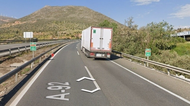 Imagen de archivo de la A-92 (112 ANDALUCÍA)