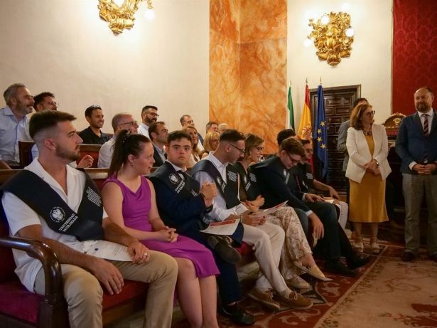 Imagen de archivo del acto de graduación del curso pasado (FUNDACIÓN ONCE)