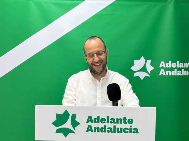 El portavoz de Adelante Andalucía, Néstor Salvador (ADELANTE ANDALUCÍA)