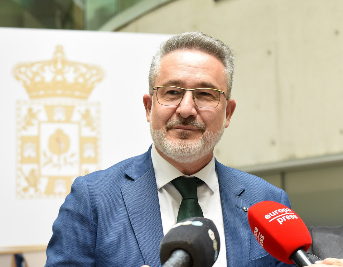 El diputado de Fondos Europeos, Desarrollo, Industria y Empleo, Antonio Díaz (DIPGRA?