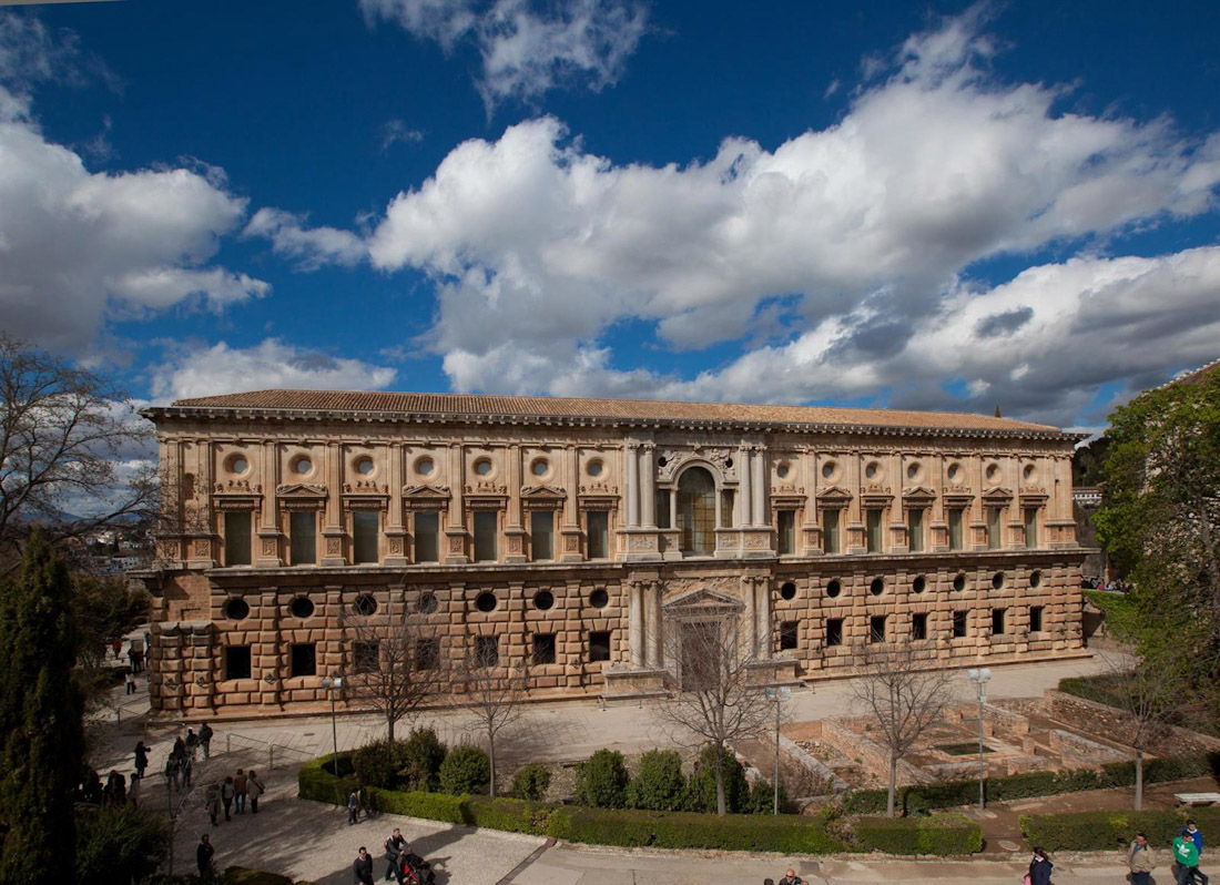 El Palacio de Carlos V en la Alhambra. Archivo. (PATRONATO DE LA ALHAMBRA)
