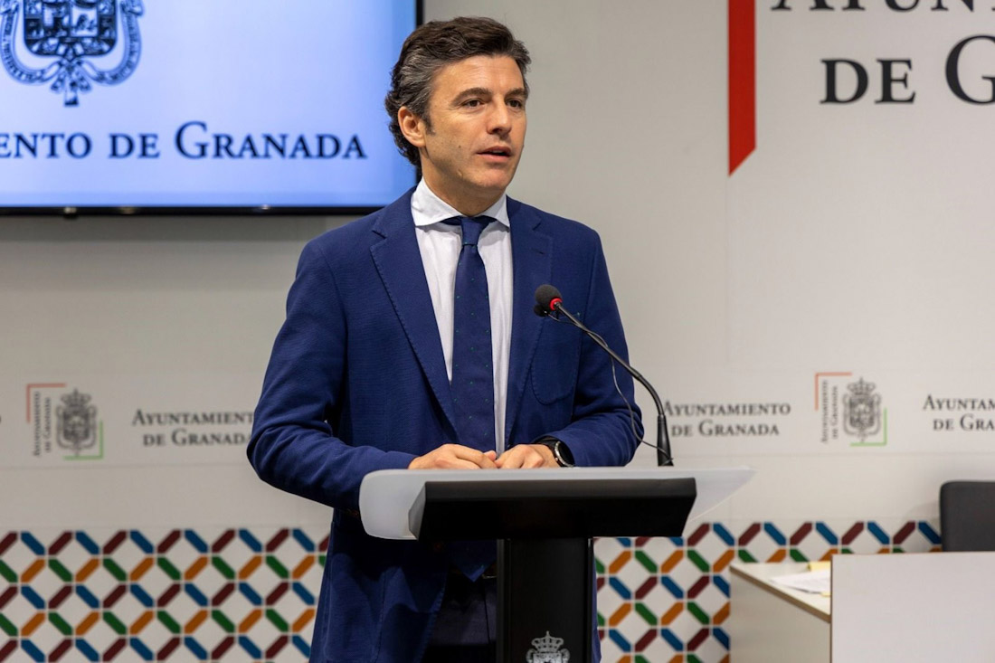 El portavoz del gobierno local en el Ayuntamiento de Granada, Jorge Saavedra. Archivo (AYUNTAMIENTO DE GRANADA)
