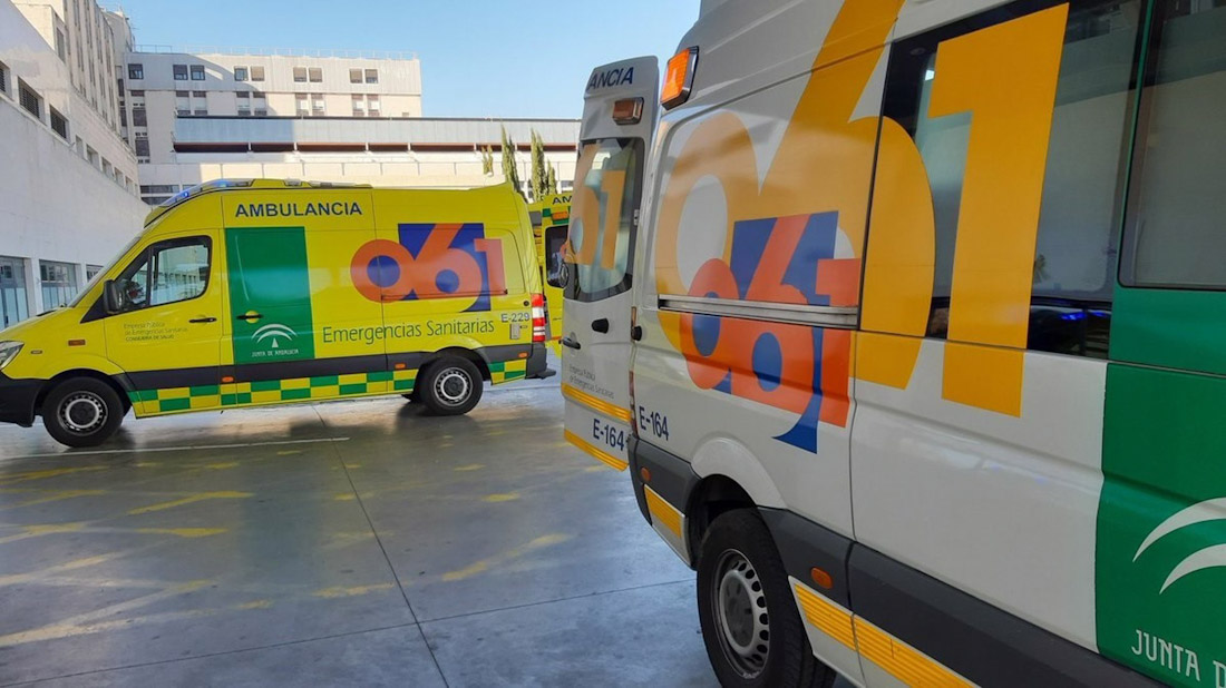 Imagen de archivo de una ambulancias del 061 (EPES)
