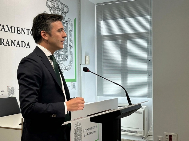 El portavoz del equipo de gobierno local de Granada, Jorge Saavedra, en imagen de archivo (AYUNTAMIENTO)