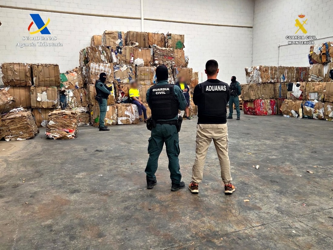 Incautación de 3,2 toneladas de hachís en la provincia de Granada (AGENCIA TRIBUTARIA)