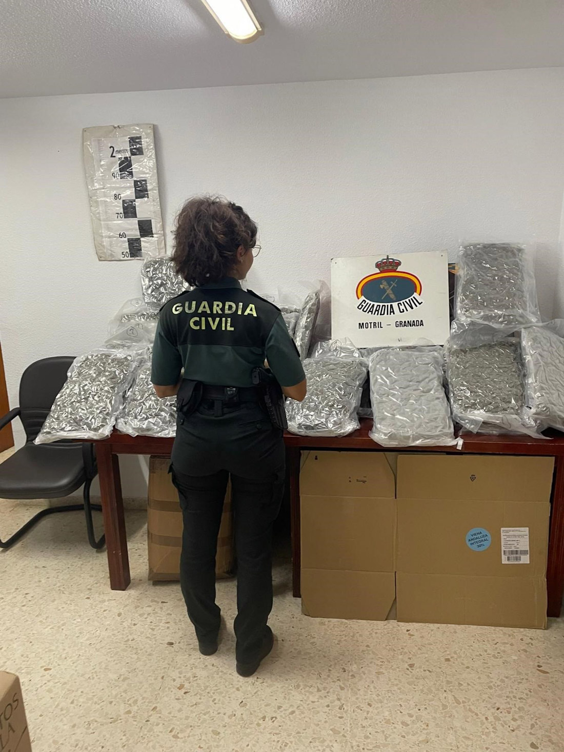 Droga intervenida (GUARDIA CIVIL)