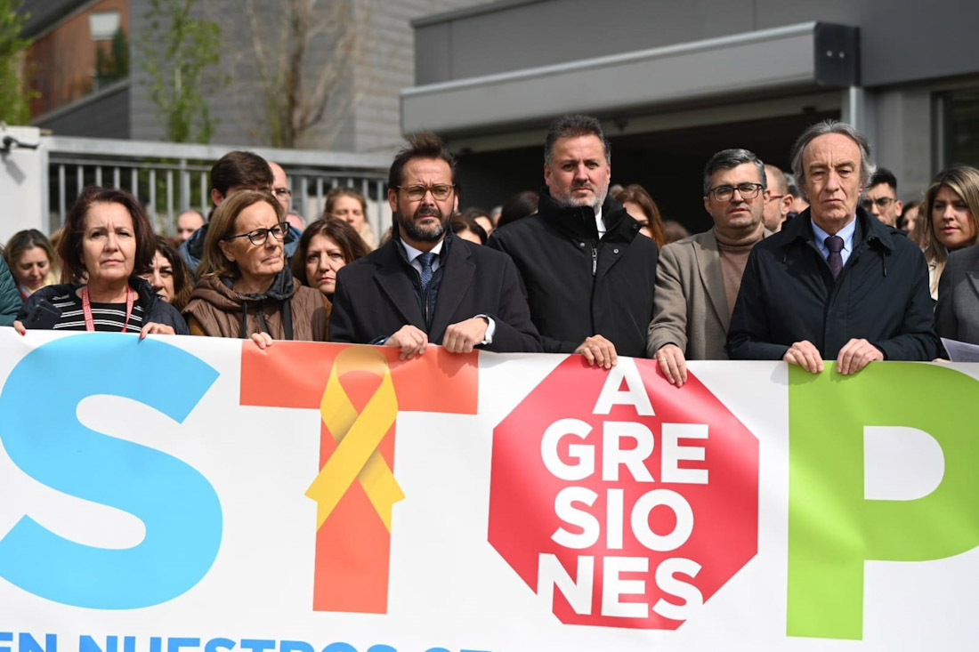 Acto en Granada en el Día Europeo contra las agresiones a personal sanitario. Archivo. (JUNTA)