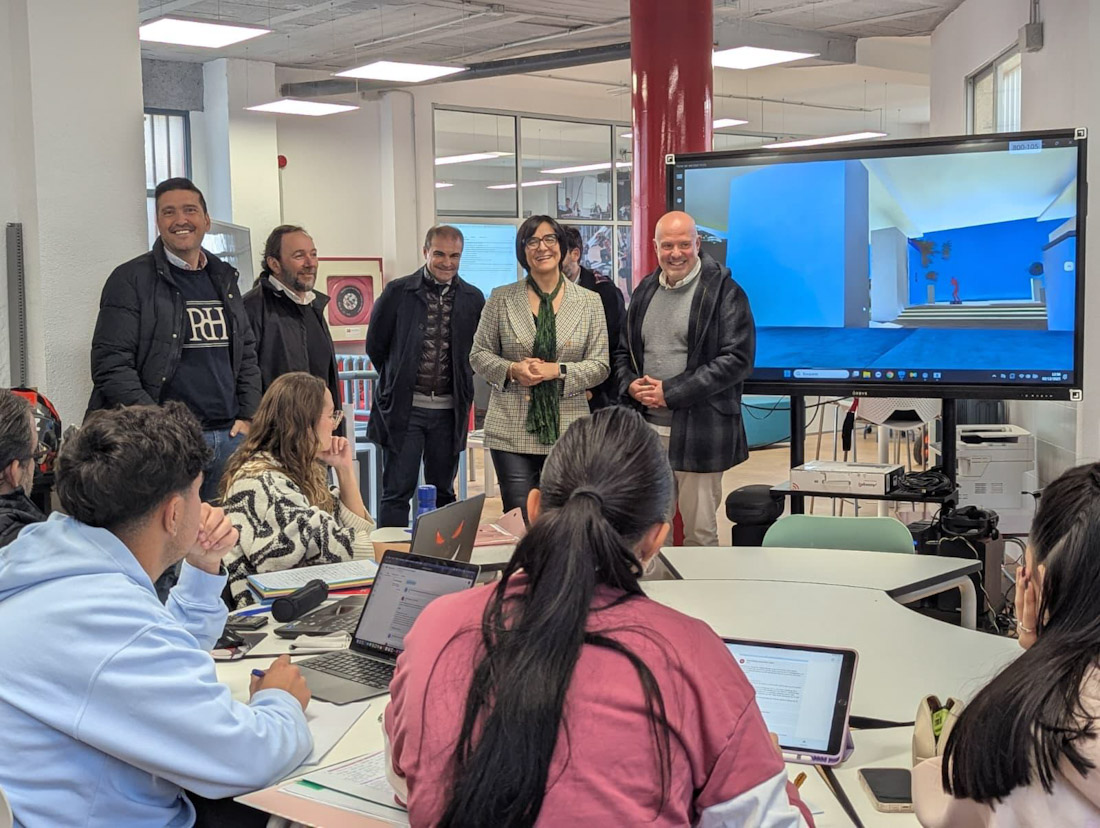 Visita al IES Cerro de los Infantes (JUNTA)