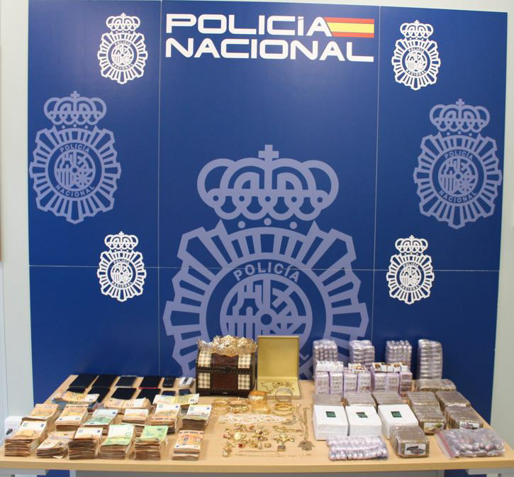 Efectos intervenidos (POLICÍA NACIONAL)