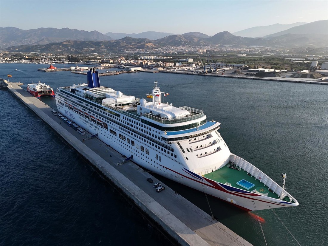 Vista aérea del crucero Aurora, en imagen de archivo (PUERTO)