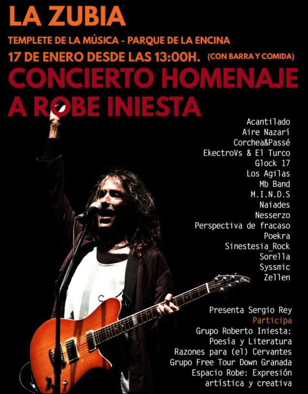 Homenaje a Robe en La Zubia (AYTO. LA ZUBIA)