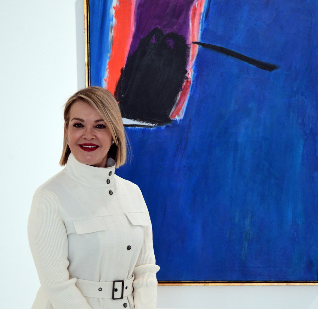 La Presidenta de CajaGranada Fundación, Ángeles Orantes-Zurita López