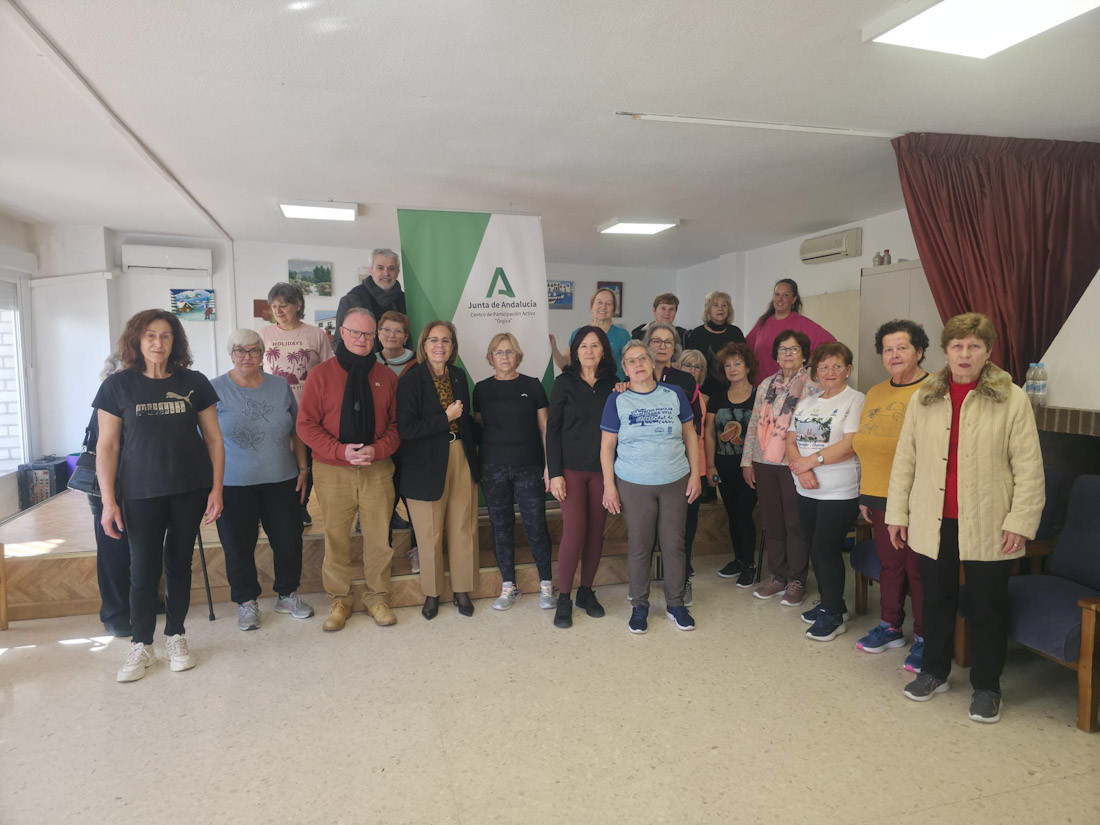 Imagen de la visita a Órgiva (JUNTA)