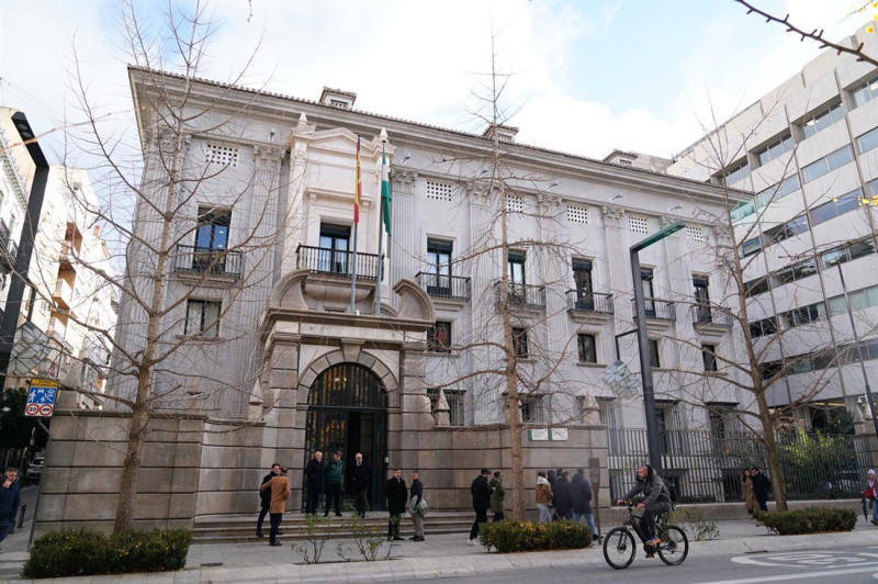 Imagen del antiguo edificio del Banco de España, el pasado 22 de diciembre (ARSENIO ZURITA / EUROPA PRESS)