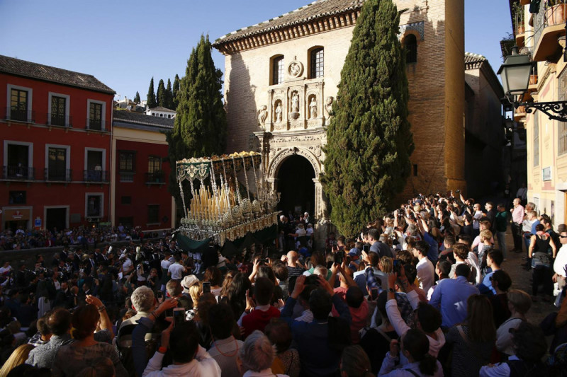 Semana Santa Granada 2019. Procesión de Nuestro Padre Jesús del Gran Poder (ÁLEX CÁMARA - EUROPA PRESS) Semana Santa Granada 2019. Procesión de Nuestro Padre Jesús del Gran Poder (ÁLEX CÁMARA - EUROPA PRESS)