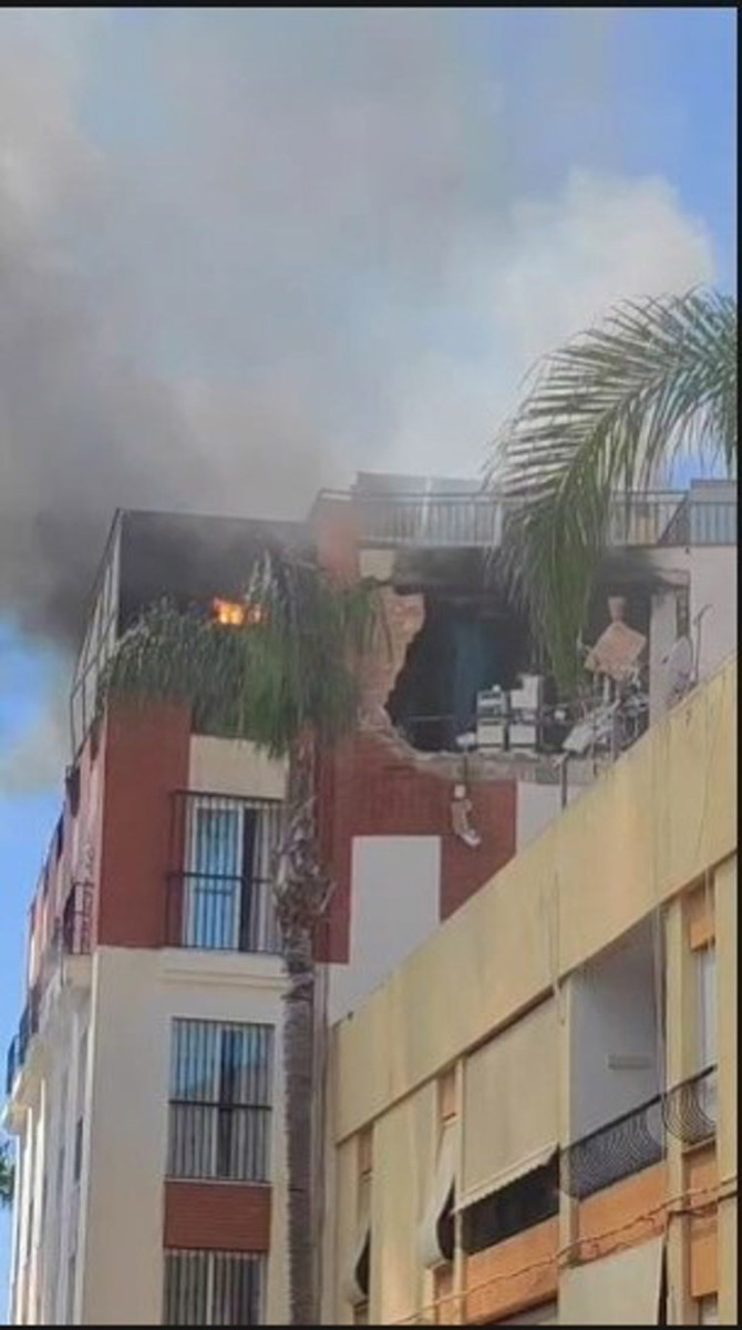 Explosión en un hotel de Almuñécar (EUROPA PRESS)