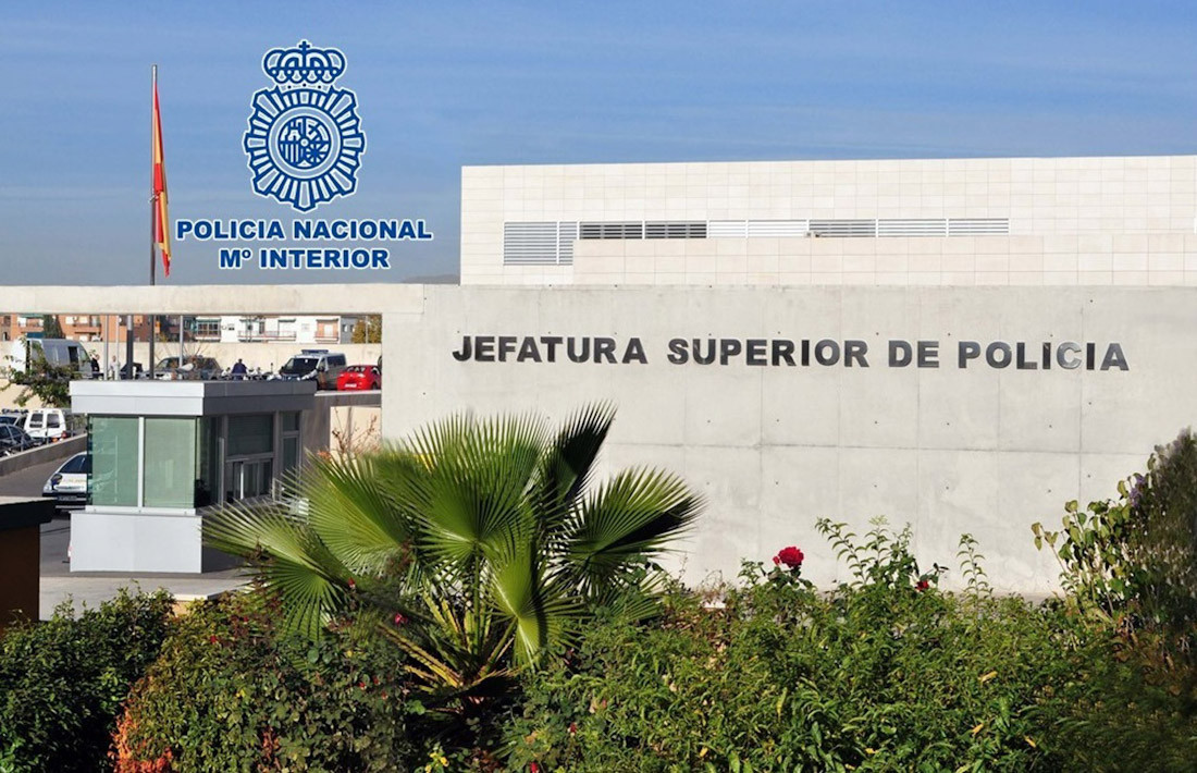 Jefatura Superior de Policía, en Granada. Archivo (POLICÍA NACIONAL/ARCHIVO)
