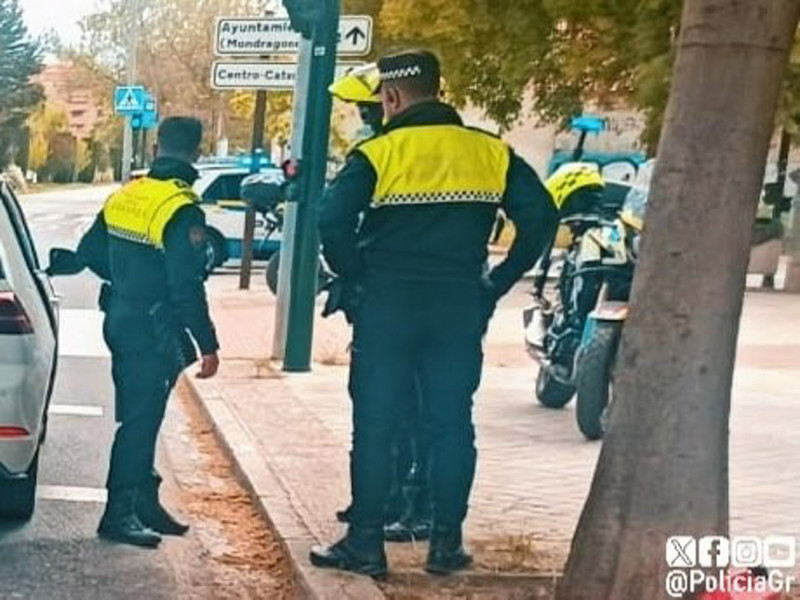 Policía Local de Granada.