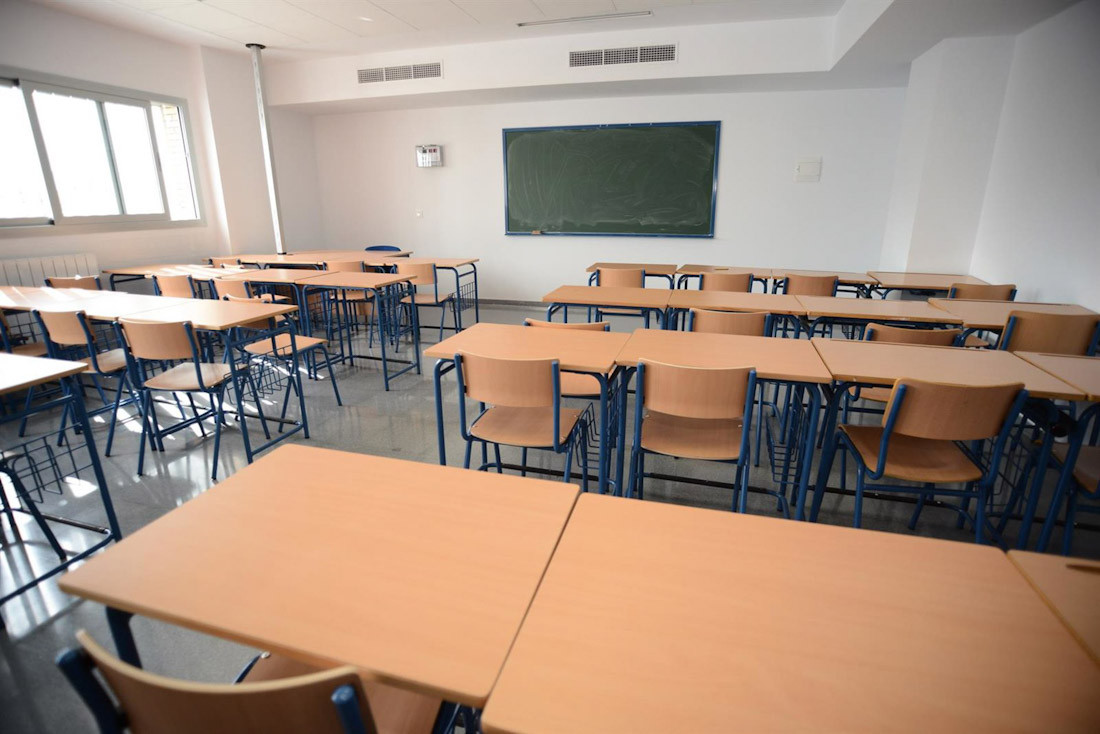 Aula de un centro educativo. Archivo (JUNTA)