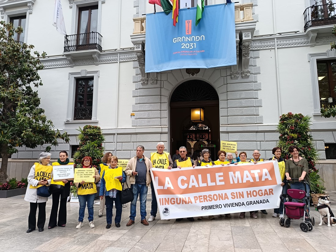 Concentración de LA Calle Mata