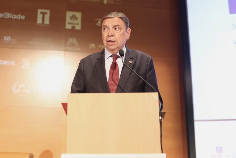 El ministro de agricultura, Luis Planas, ha clausurado el congreso del jamón (GPMEDIA) El ministro de agricultura, Luis Planas, ha clausurado el congreso del jamón (GPMEDIA)