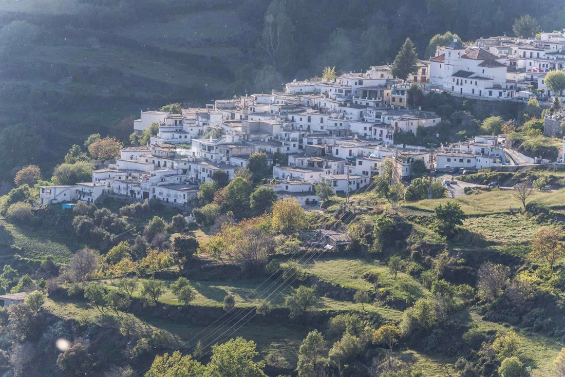 Vista de una localidad de la Alpujarra granadina (UNIVERSIDAD DE GRANADA)