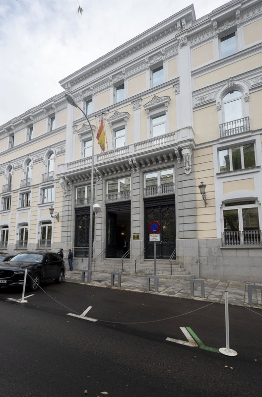 Fachada del Consejo General del Poder Judicial (ALBERTO ORTEGA / EUROPA PRESS).