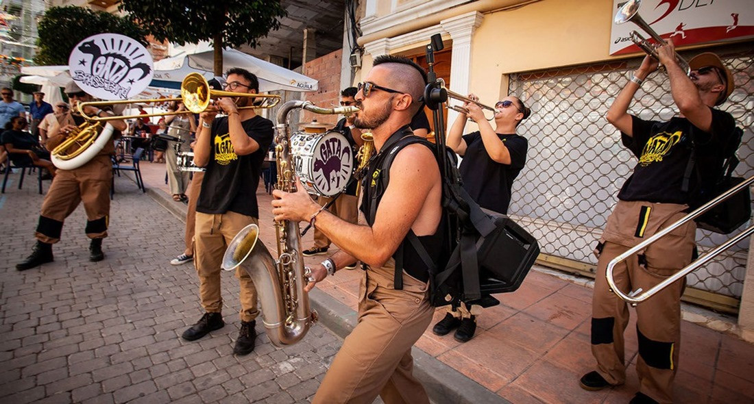 '¡Qué Suene La Calle!', De Gata Brass Band Se Podrá Ver El 21 De Mayo A Las 19,00 Horas En Albolote (JUNTA)