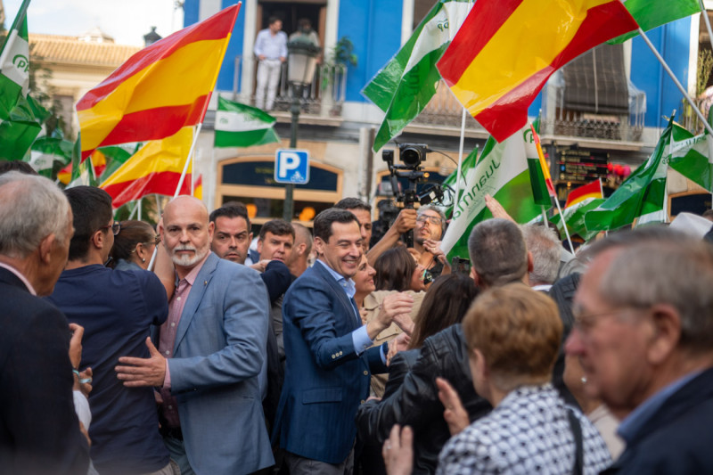 Visita de Juanma Moreno a Granada (GPMEDIA)