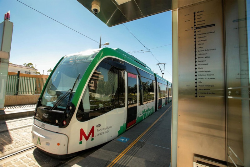 Metro de Granada. Archivo (MANUEL OLMEDO/JUNTA)