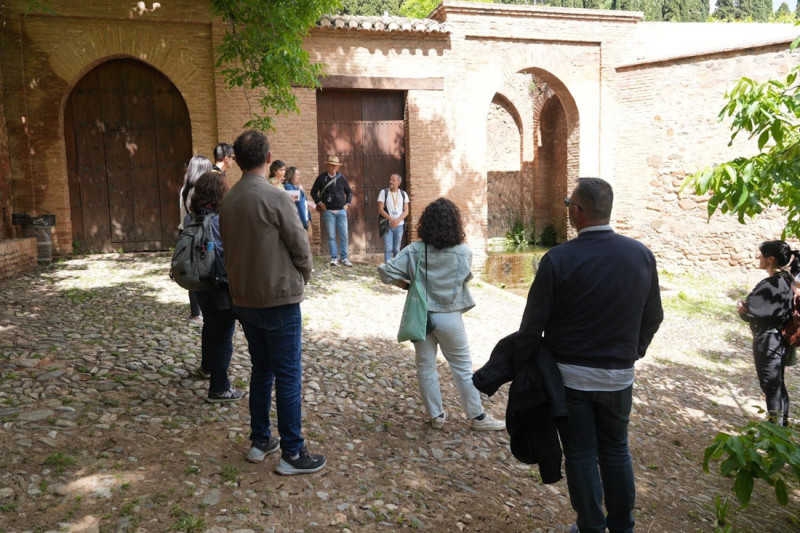 Asistentes al Laboratorio Educativo de la Alhambra (PATRONATO DE LA ALHAMBRA)