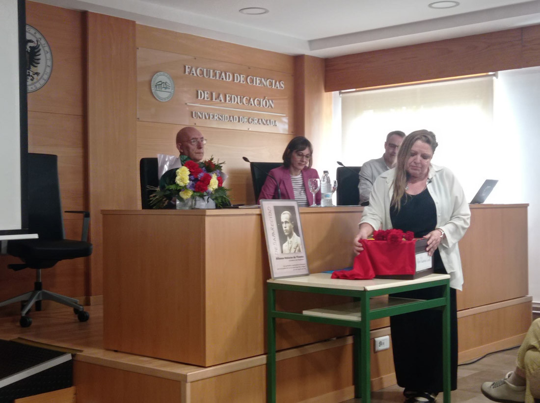Imagen del homenaje