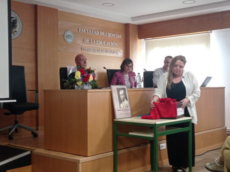 Imagen del homenaje