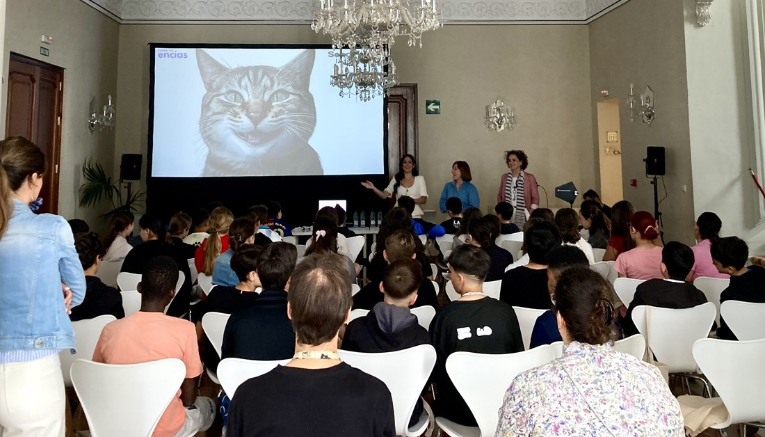 Imagen de la charla