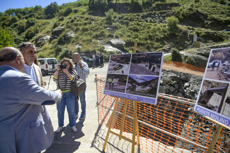 Puesta en servicio del nuevo Puente del Molino del Coto (GPMEDIA)
